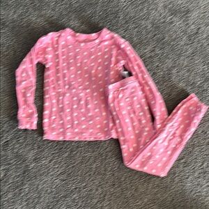 Pink Polka Dot Kids Pajamas